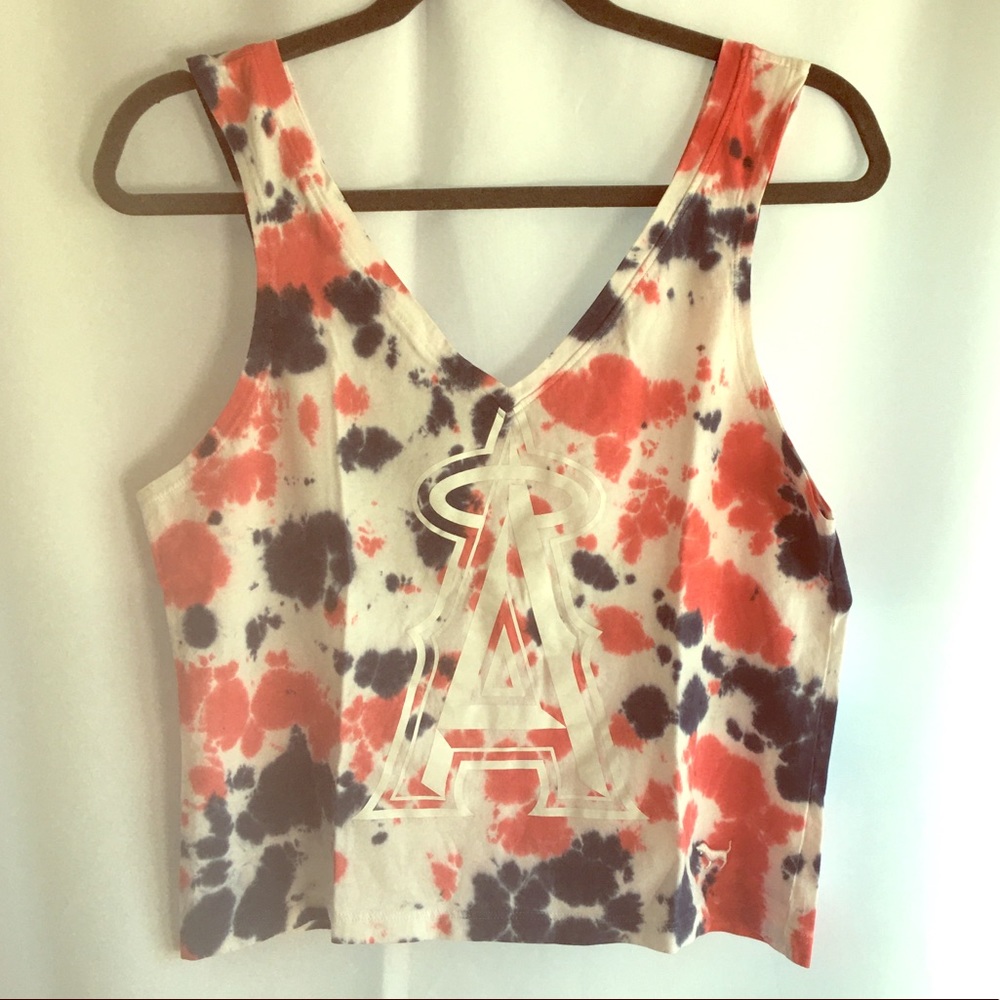 ⚾️MLB Angel Tie-Dye Crop
